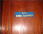 Bureau du courrier du Bureau de la Conservation de la Propriété et des Droits Fonciers