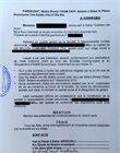 Déclaration notariée de conformité authentifiée