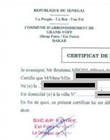 Certificat de domicile