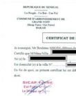 Certificat de domicile